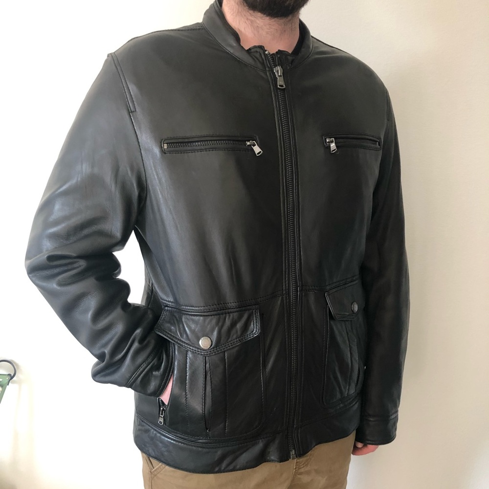 Michael Kors leather jacket
